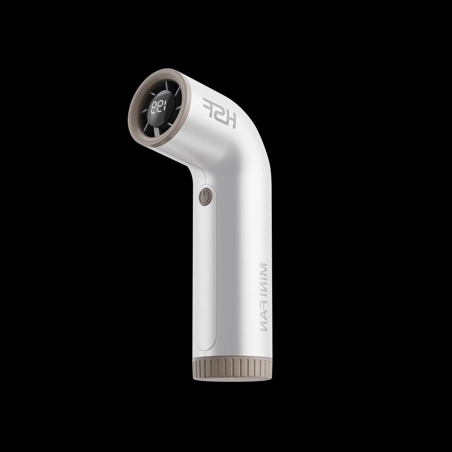 TurboFan™ – Powerful Portable Handheld Fan with Digital Display