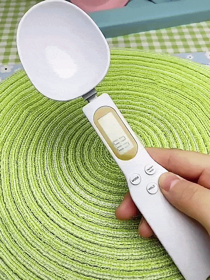 Digitale Messlöffel mit Waage – Elektronische Küchenwaage