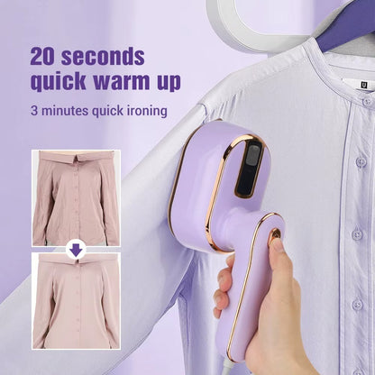 Mini steam iron – smooth and effective