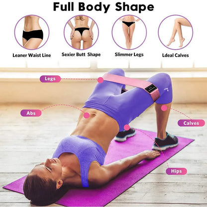 BootyFlex™ Resistance Bands – Träningsband för Ben & Glutes Hemviro