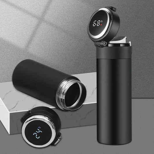 Smart mugg i rostfritt stål med värmeisolering Hemviro