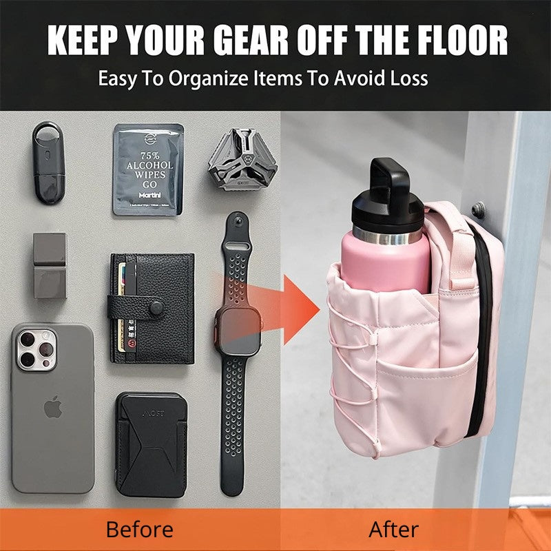 Magnetic Gym Bag Water Bottle – Avoid Dirty Gym Floors