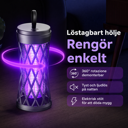 MosquitoGuard™ – Rechargeable Mosquito Lamp with Electric Insect Trap