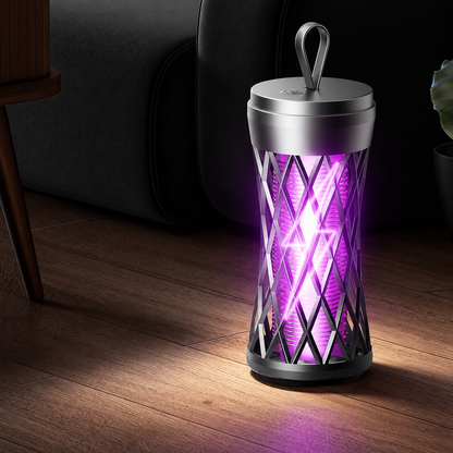 MosquitoGuard™ – Rechargeable Mosquito Lamp with Electric Insect Trap