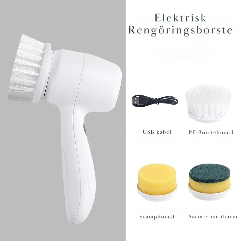 Elektrisk Rengöringsborste, kök och badrum Hemviro