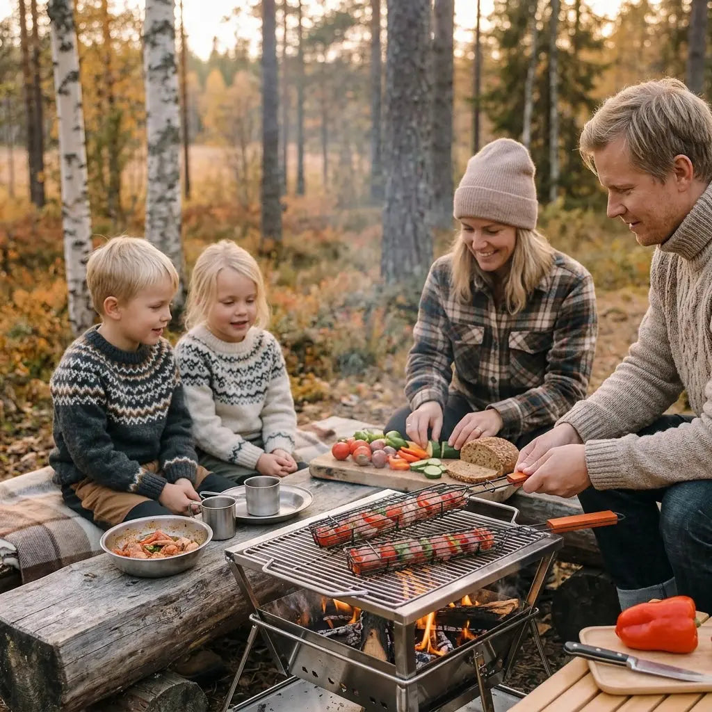 BBQ Grillkorg – Perfekt grillning varje gång Hemviro