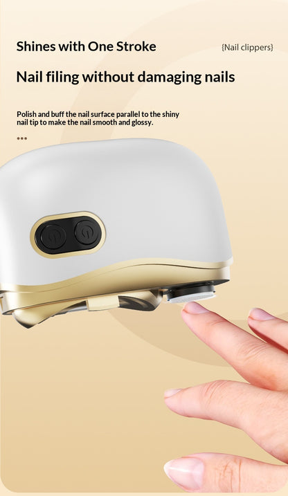 SmartClip™ – Elektrischer Nagelknipser mit automatischer Nagelfeile