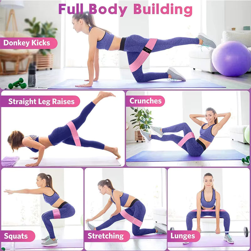BootyFlex™ Resistance Bands – Trainingsbänder für Beine & Po