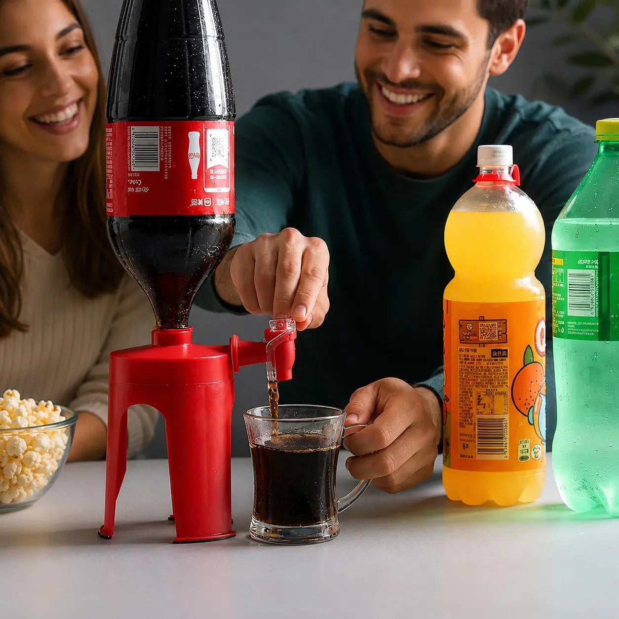 Smart Läskdispenser – Enkel & Spillfri Servering Hemviro