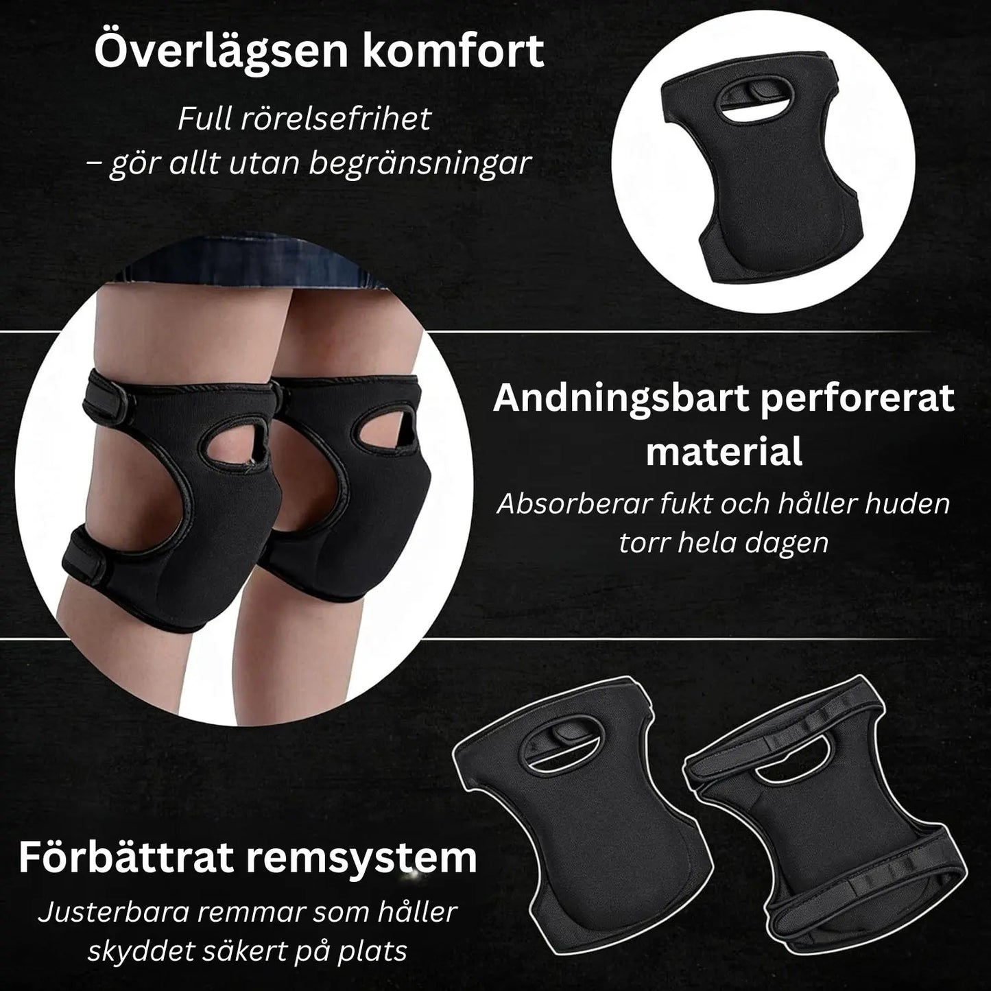 Ergonomiska Knäskydd för Trädgårdsarbete Hemviro