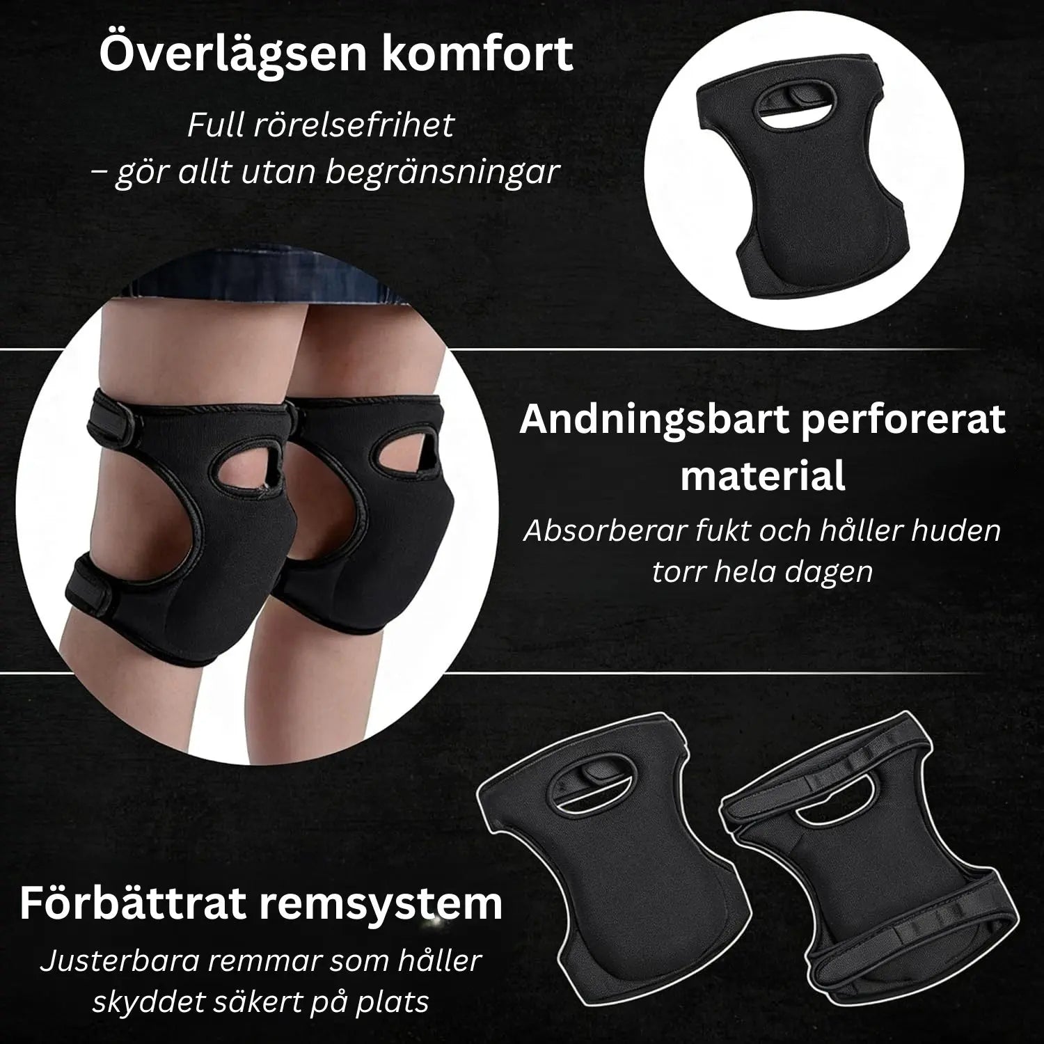 Ergonomiska Knäskydd för Trädgårdsarbete Hemviro