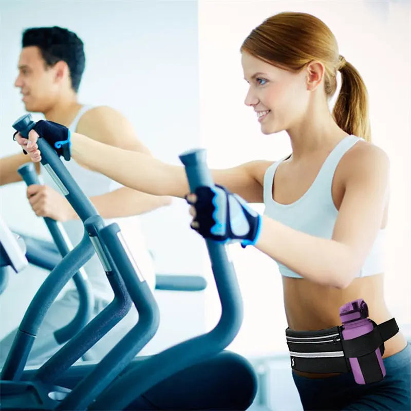 ActiveFlex™ Sportbälte med Flaskhållare & Mobilfack Hemviro