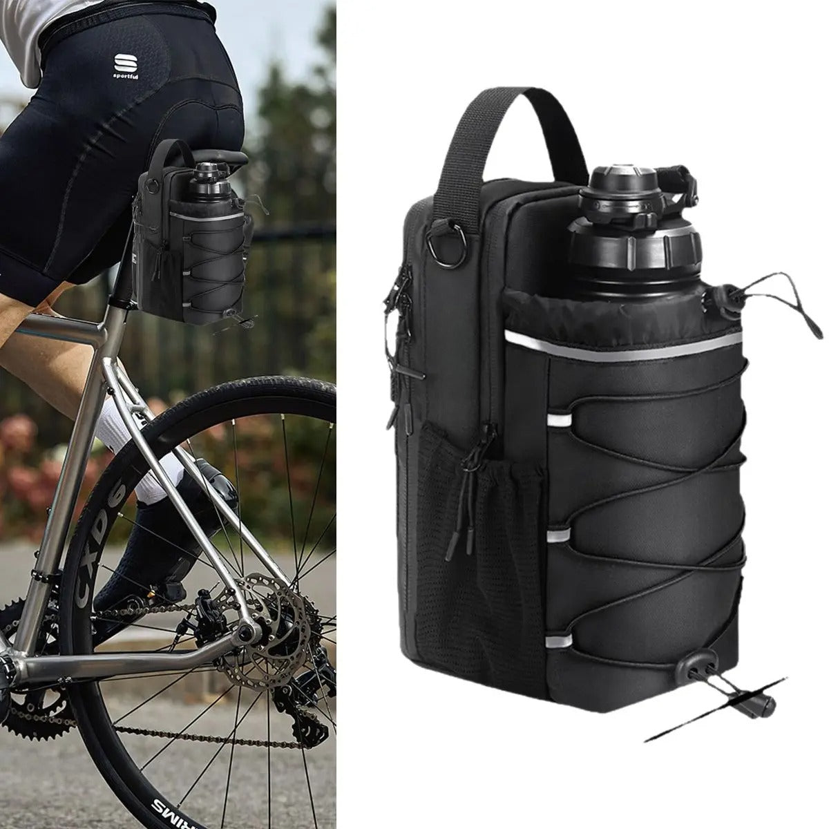 Magnetic Gym Bag Water Bottle – Avoid Dirty Gym Floors