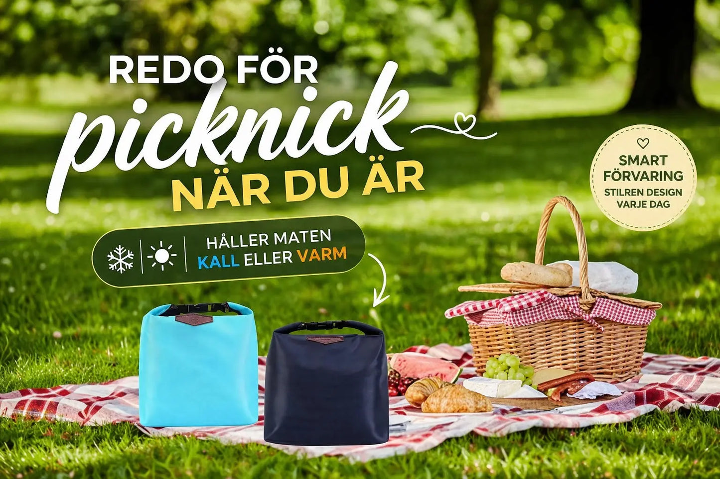 Urban Lunch Bag – perfekt för lunch & utflykter Hemviro