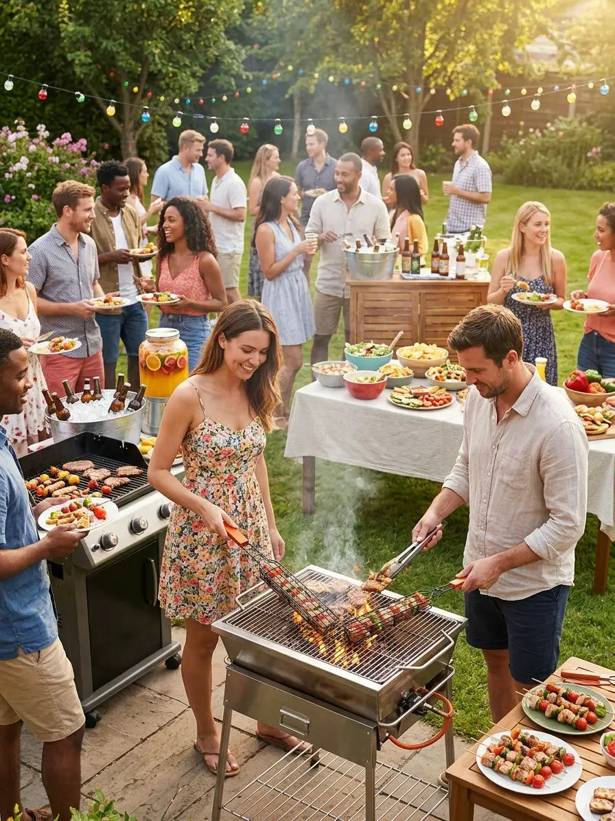 BBQ Grillkorg – Perfekt grillning varje gång Hemviro