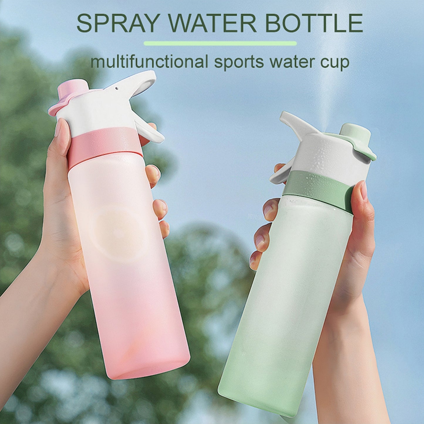 MistFlow™ – Vattenflaska med Spray 600 ml
