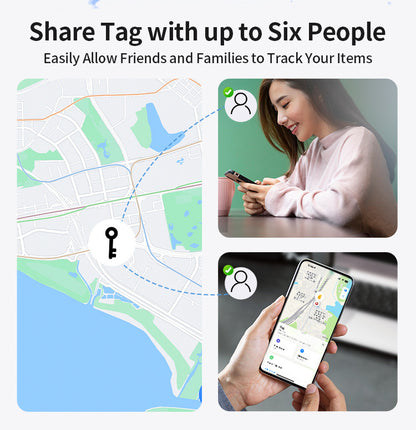 Smart Bluetooth Tracker – Hitta Nycklar, Väskor & Bagage med Apple Hitta