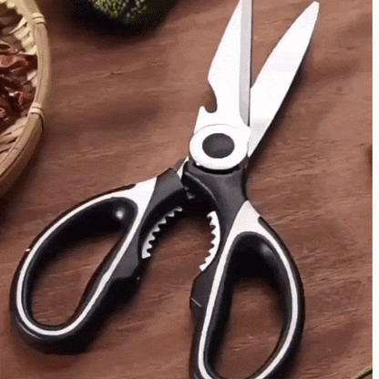 Ultimate Stainless Steel Kitchen Scissors – Extra Sharp, Robust & Multifunctional