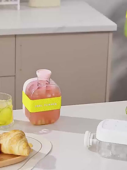 IceBottle™ – Vattenflaska med Inbyggd Isbitsform