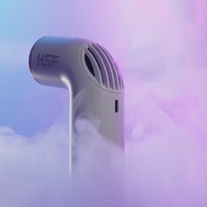 TurboFan™ – Leistungsstarker, tragbarer Handventilator mit Digitalanzeige