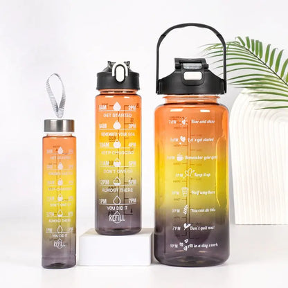 Motivationsflaskor Set 3-Pack Hemviro