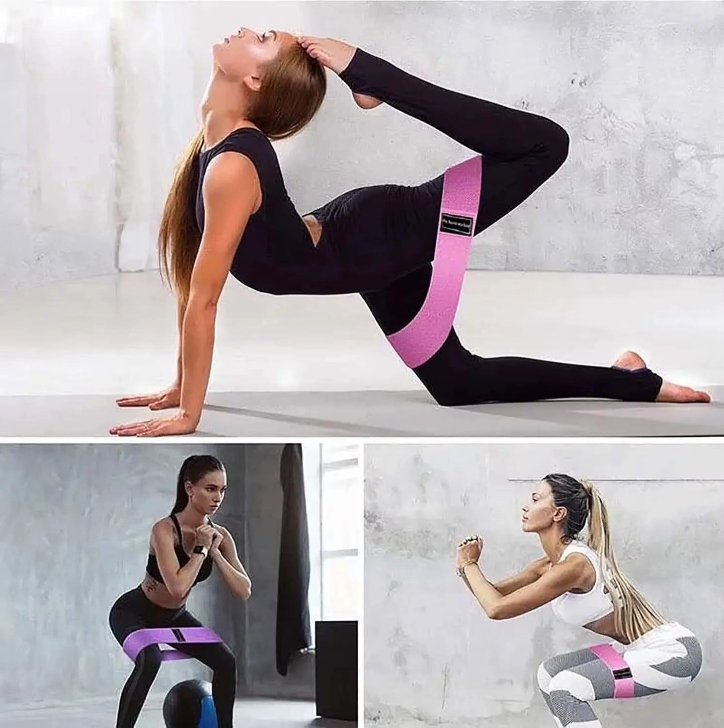 BootyFlex™ Resistance Bands – Träningsband för Ben & Glutes Hemviro